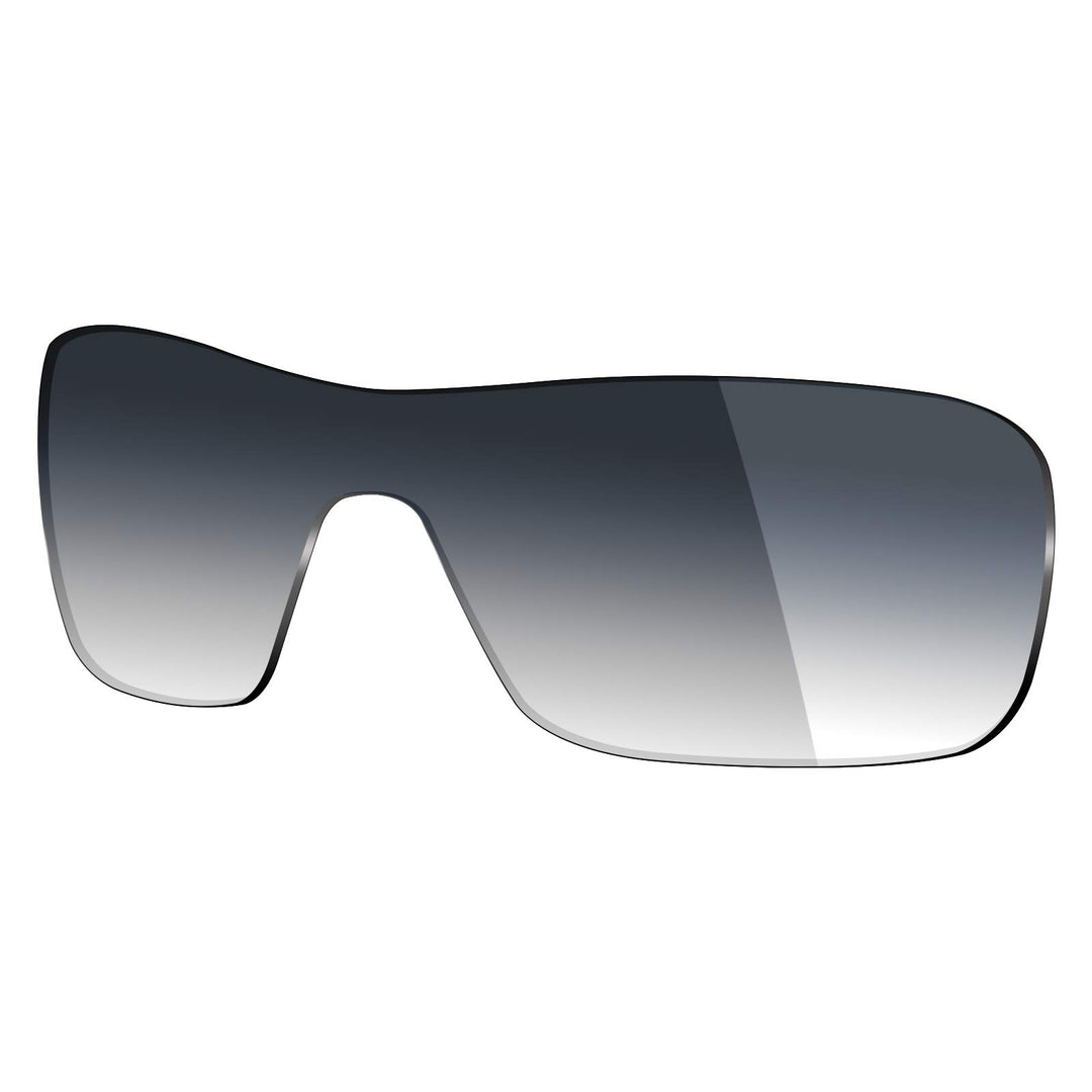 Mryok Ersatzgläser für Oakley Turbine Rotor Polarisiert – Grauverlaufs-tönung Mryok, Polarisiert – G