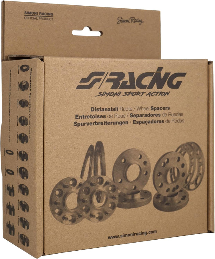 Simoni Racing DR019/B7 Spezifische Spurverbreiterungen mit Schrauben