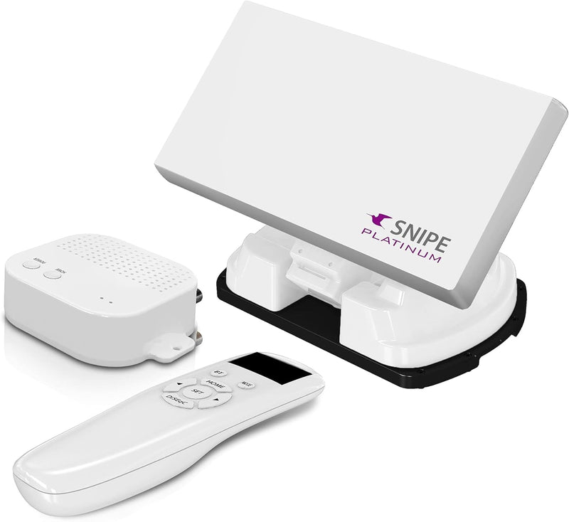 Selfsat Snipe Platinum - Twin - Mit BT Fernbedienung und iOS/Android Steuerung, TWIN