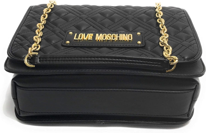 Love Moschino Damen Ss21 Schultertaschen, Kollektion Frühling Sommer 2021, Einheitsgrösse Schwarz, S