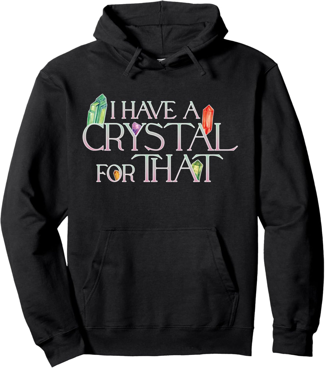 Lustige Kristalle zitieren Witchy Gift Energy Healing Pullover Hoodie