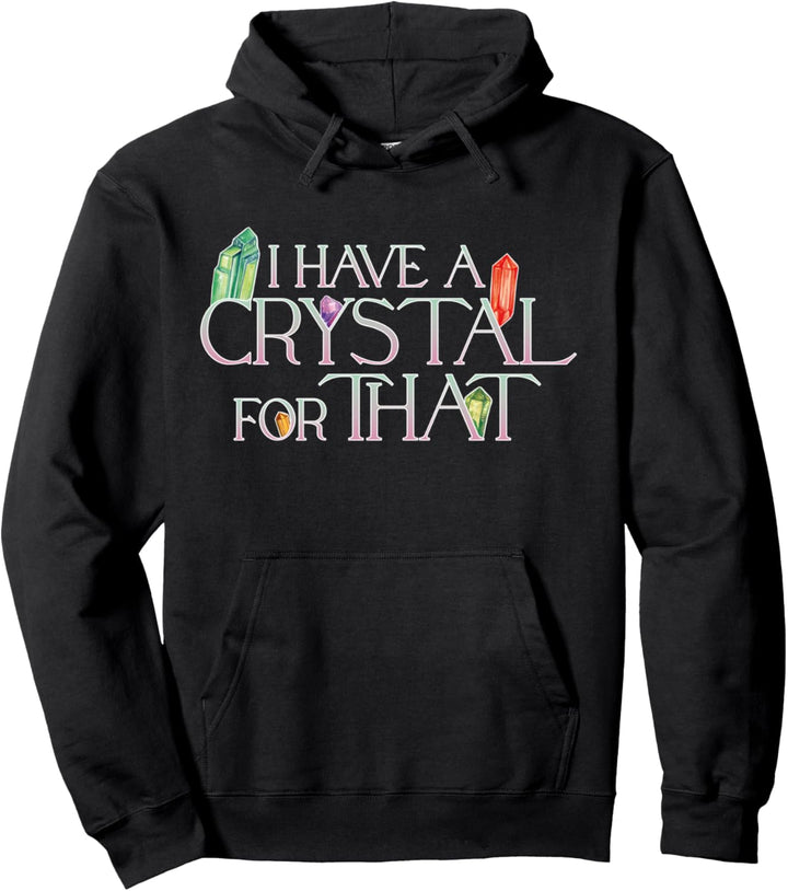 Lustige Kristalle zitieren Witchy Gift Energy Healing Pullover Hoodie
