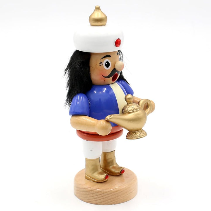 Dekohelden24 Orientalischer Holz Räuchermann, Räucherfigur, Rauchfigur, Räuchermännchen als Sultan m