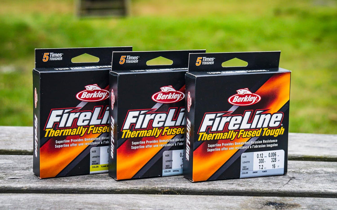 BERKLEY FireLine Fused Original 150m, 300m & 1800m - Angelschnur 300 m Smoke 0.32 mm, 300 m Smoke 0.