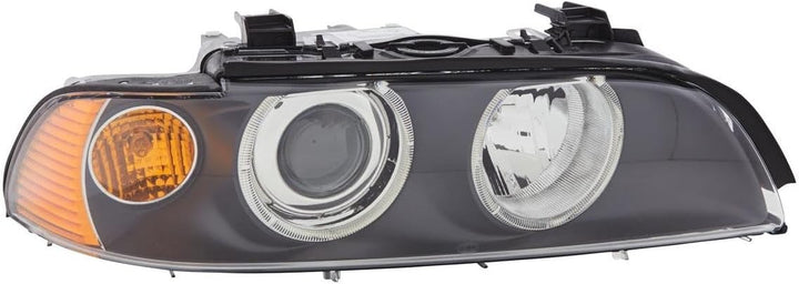 HELLA 1EL 008 053-521 DE/FF/Halogen-Hauptscheinwerfer - rechts - für u.a. BMW 5 (E39) Rechts Gelb, R