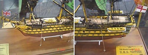 Modellschiff-Set, Holz, HMS Victory, 1:200, 500 mm lang