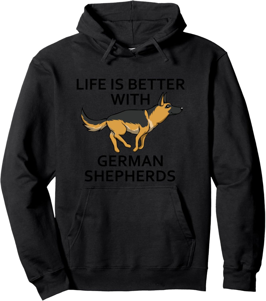 Witziger Spruch Schäferhund Hundehalter Hund Pullover Hoodie