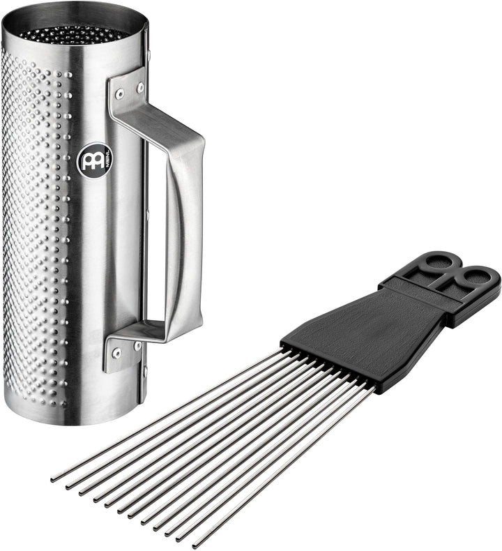 MEINL Percussion Merenge Güira extra small - brushed steel + ABS Scraper