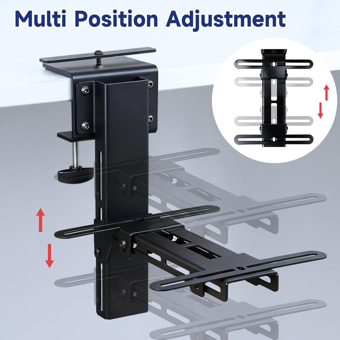 XRhinorth 2 Stück HOTAS Tischhalterung, Schreibtischhalterung kompatibel mit Flight Sim Joystick, Th