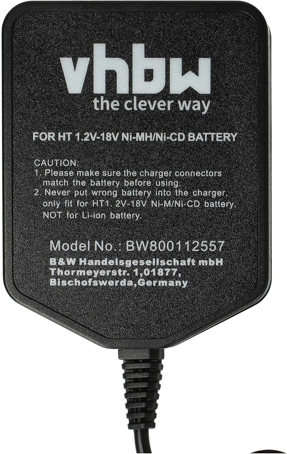 vhbw Ladegerät kompatibel mit Hitachi 325292 | B3, BCL 1415, BCL 1430, EB12, EB1212S, EB1214L, EB121