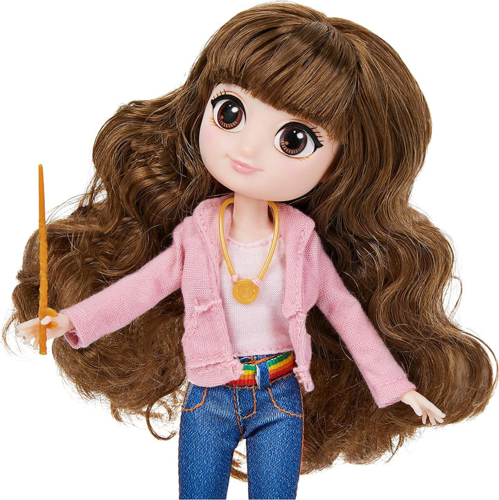 Wizarding World Harry Potter - Hermine Granger Puppe mit kämmbaren Haar, Geschenkset mit 2 Outfits u