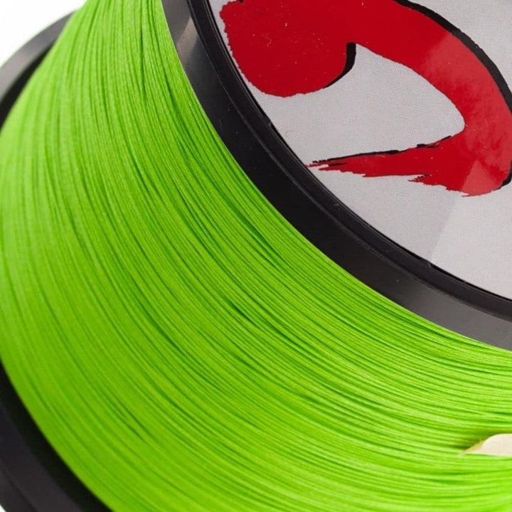 Daiwa J-Braid X8, 1500m Chartreuse - geflochtene Angelschnur Dm: 0,10 mm, Dm: 0,10 mm
