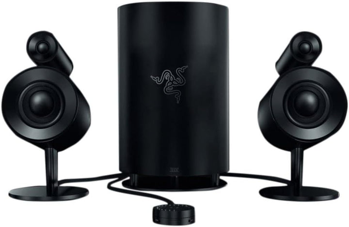 Razer Nommo Pro - 2.1 Virtual Surround Premium Gaming und Heimkino Lautsprecher System mit THX-Zerti