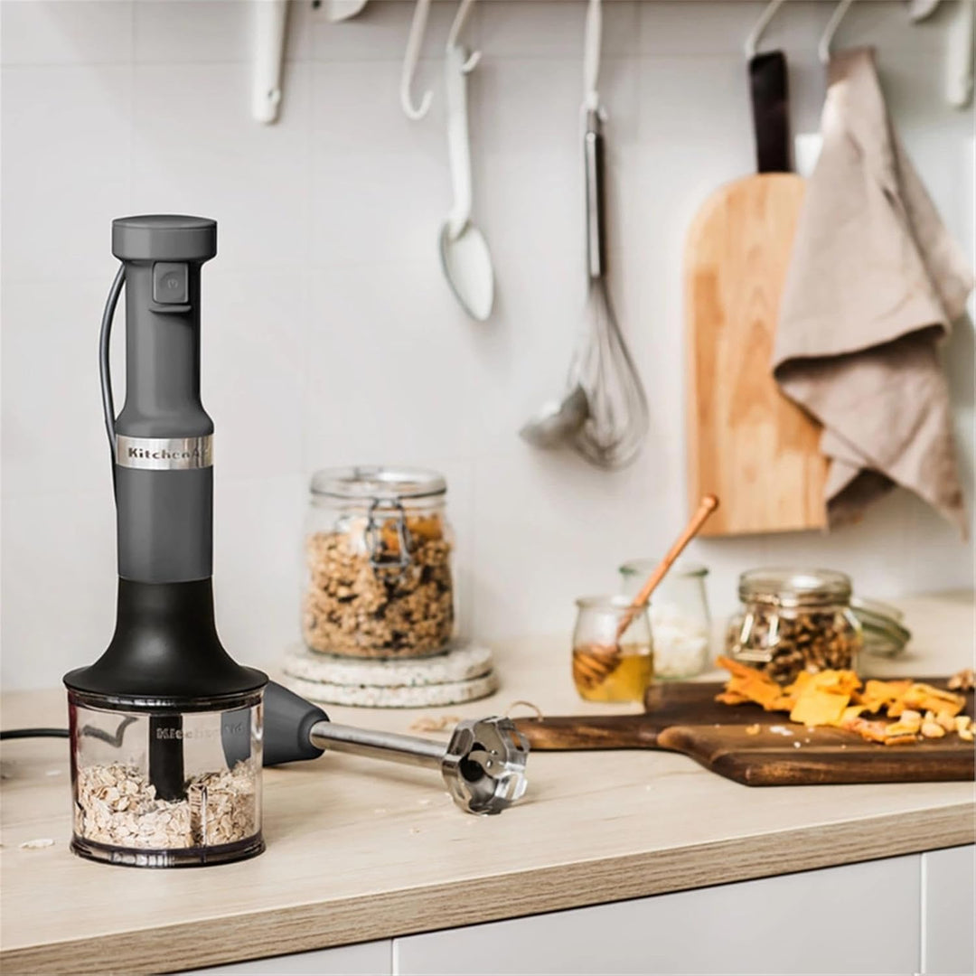KitchenAid 5KHBV83EDG Tauchmixer Grau Anthrazit