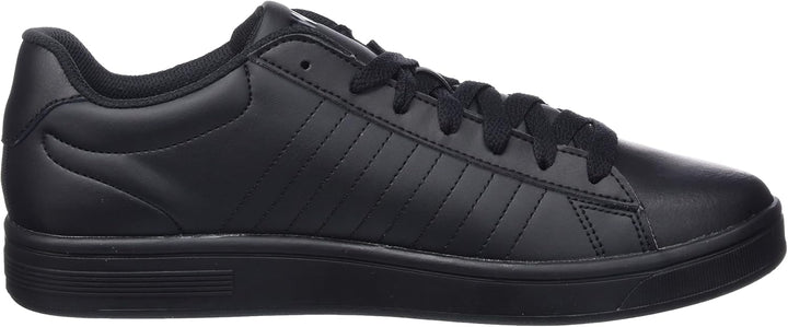 K-Swiss Herren Court Shield Sneaker 40 EU Black Black Shield 06599 057, 40 EU Black Black Shield 065