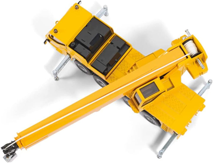 Siku 2110, Kranwagen, 1:55, Metall/Kunststoff, Gelb, Teleskopierbarer Ausleger & 1891, Seilbagger, 1