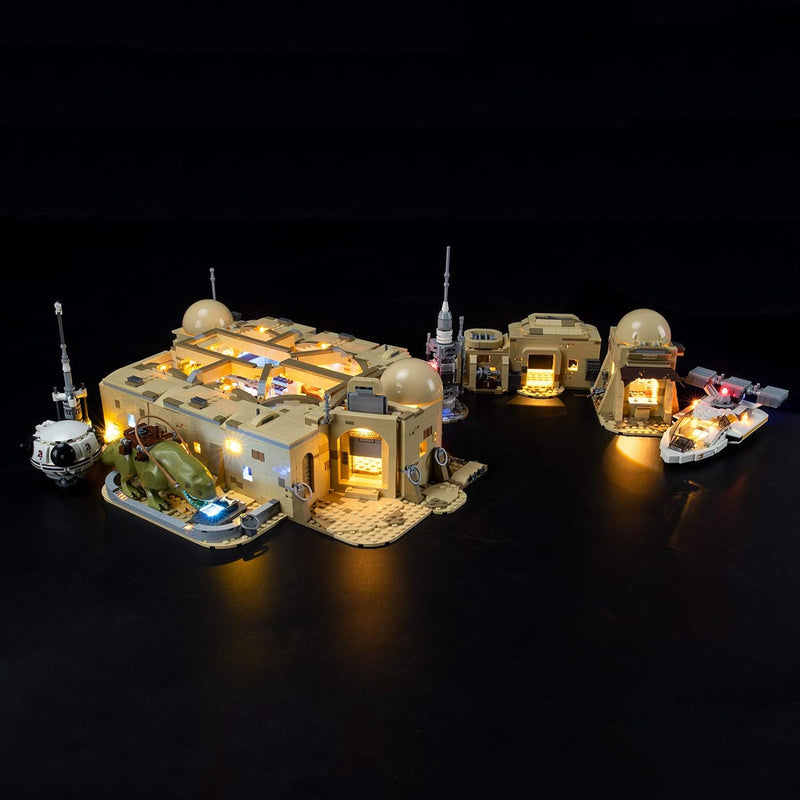 BRIKSMAX Led Lighting Kit für Lego Star Wars Mos Eisley Cantina, Led Light Set Add-on für Lego Set 7