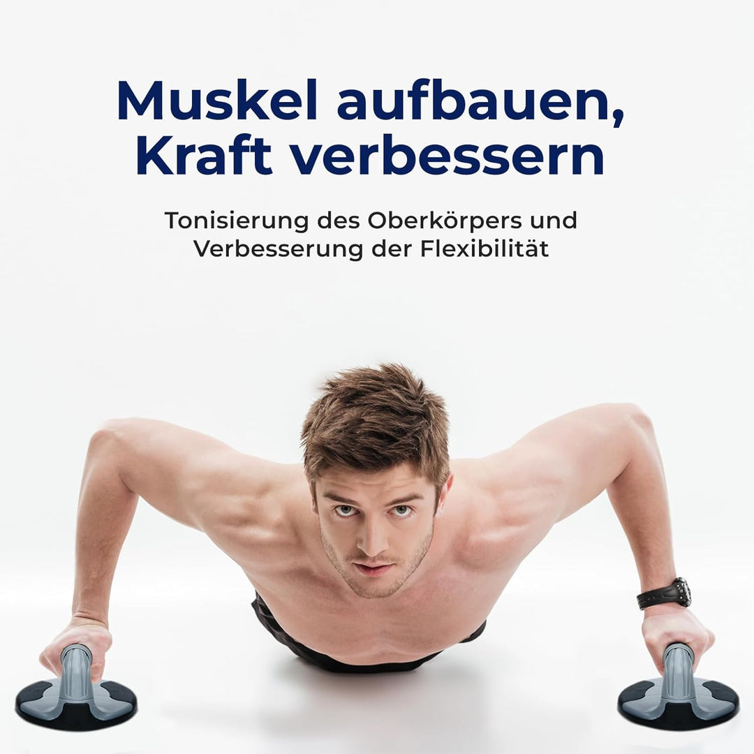ResultSport Power-Push-Up-Übungsständer mit Schaumstoffgriff für Männer und Frauen, ein perfektes Br