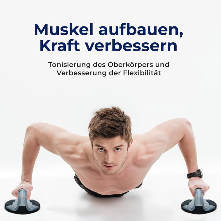 ResultSport Power-Push-Up-Übungsständer mit Schaumstoffgriff für Männer und Frauen, ein perfektes Br