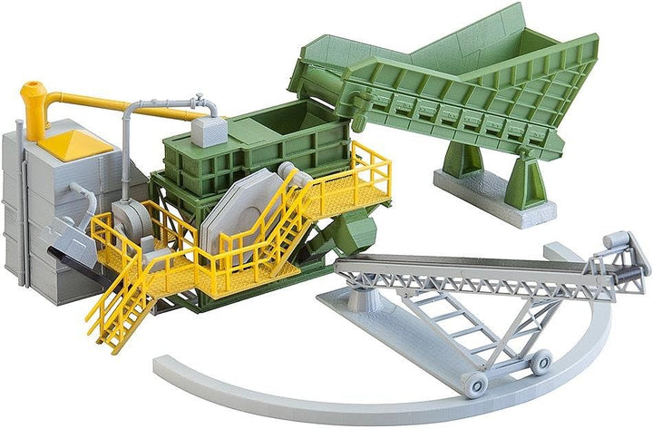 Faller FA 130173 - Backenbrecher mit Förderband, Zubehör für die Modelleisenbahn, Modellbau