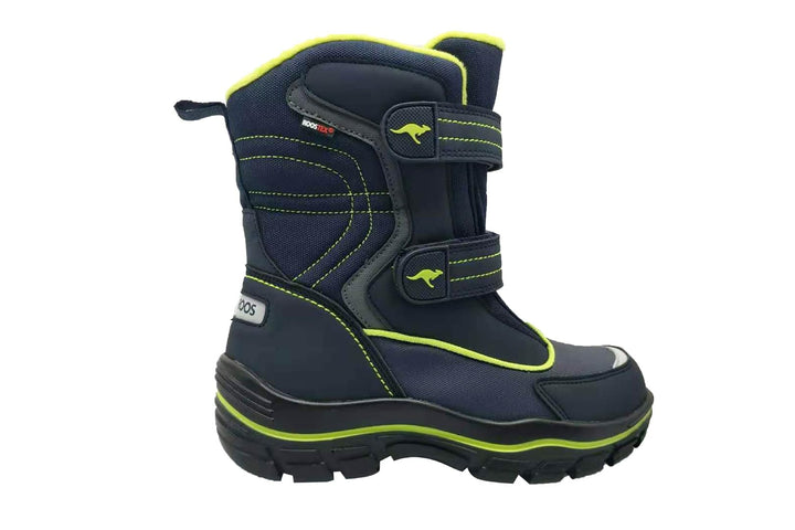 KangaROOS Herren K-Leno V RTX Schneestiefel 35 EU Dk Navy Lime, 35 EU Dk Navy Lime