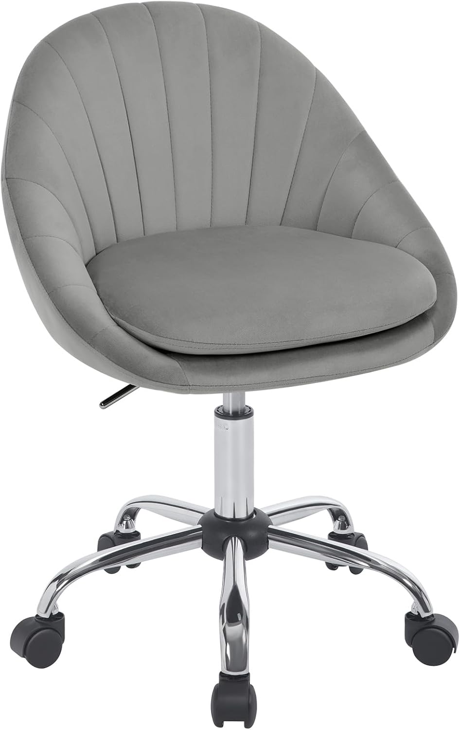 WOLTU Homeoffice Stuhl, Bürostuhl ergonomisch, Schminkstuhl drehbar, Drehstuhl mit Rollen, Schreibti