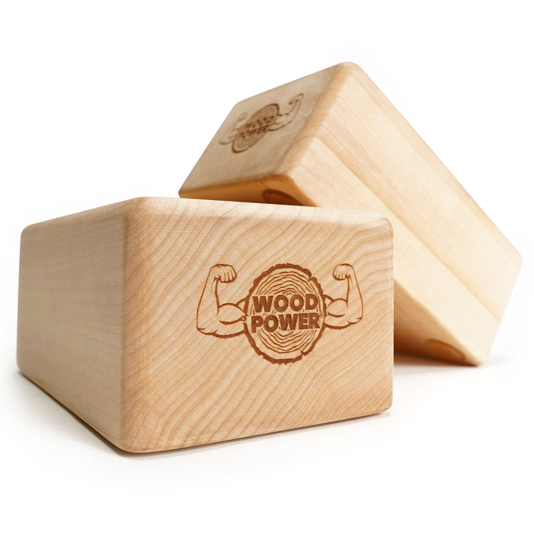 WOODPOWER BalanceBlocks - I Handstand-Klötze &amp; Yoga Block in einem - unterstütze Deine Handgelenke b