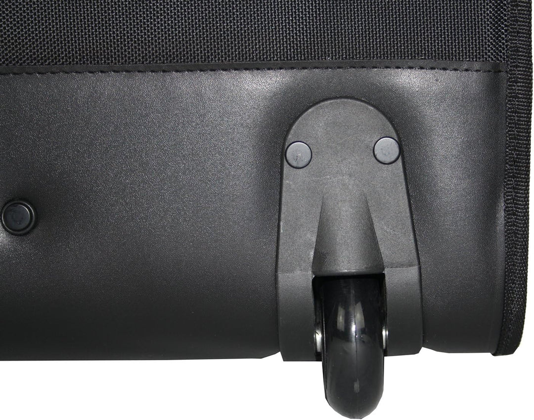Davidts Trolley Rollkoffer Pilotenkoffer mit Rollen Aktenkoffer Lehrertasche Business Trolley 47x39x