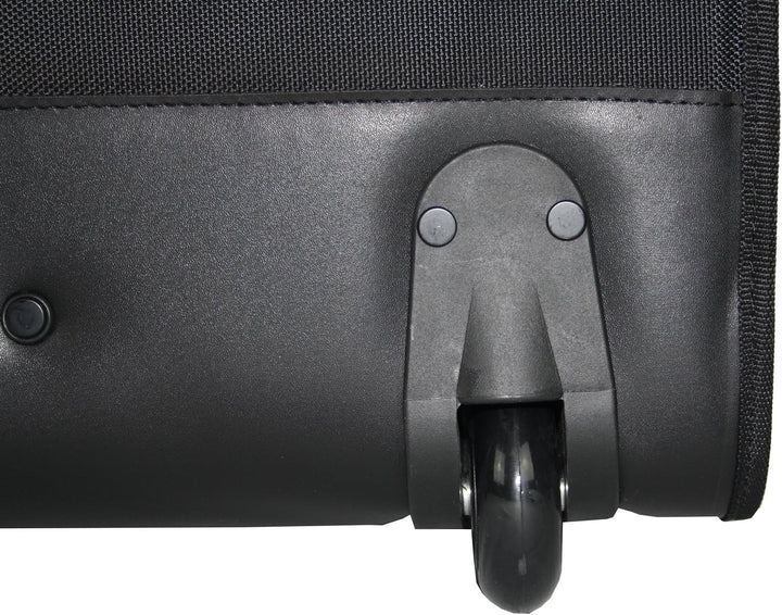 Davidts Trolley Rollkoffer Pilotenkoffer mit Rollen Aktenkoffer Lehrertasche Business Trolley 47x39x