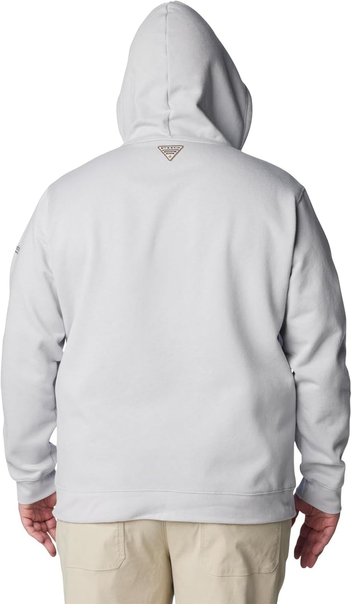 Columbia Herren PHG Game Flag Ii Hoodie Sweatshirt (1er Pack) L Cool Grey, Black Cast N Blast, L Coo