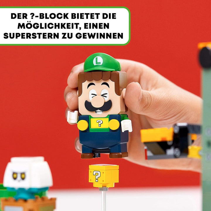 LEGO 71387 Super Mario Abenteuer mit Luigi – Starterset, Spielzeug mit Einer interaktiven Figur, mod