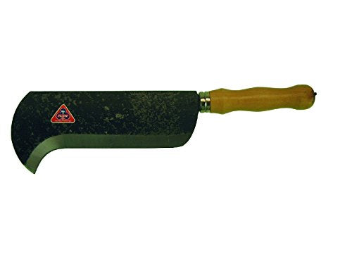 HaWe Reismesser 230 mm Nase abwärts, Stahl, schwarz/braun, 23 x 2 x 5 cm