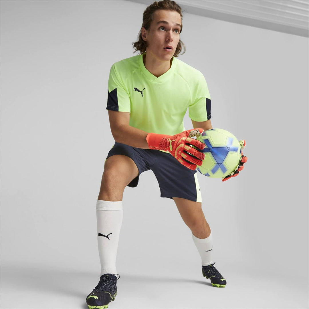 PUMA Future Z:one Grip 1 Nc Torwarthandschuhe 34 Fiery Coral-Fizzy Light, 34 Fiery Coral-Fizzy Light