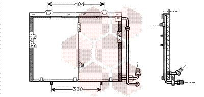 VAN WEZEL 30005207 Kondensator, Klimaanlage