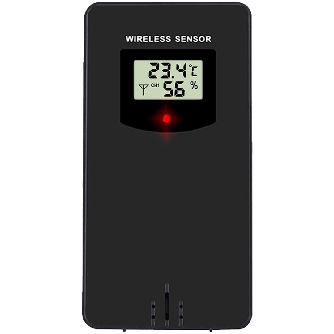 BERDSEN Sender für BD-920 Wetterstation Funkreichweite 60m Luftfeuchtigkeit Temperatur Batteriebetri