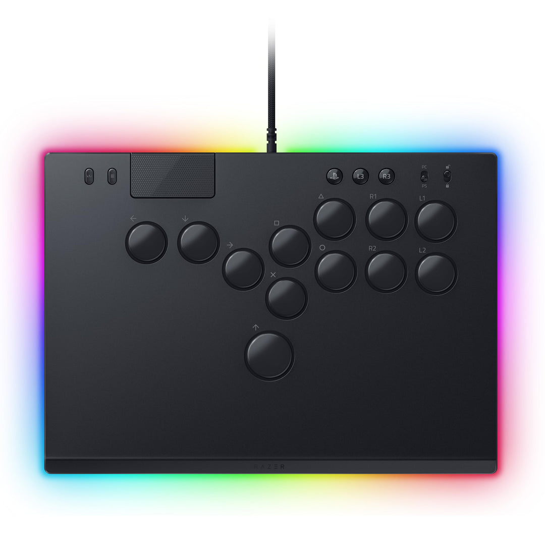 Razer Kitsune - Optischer All-Button-Arcade-Controller für PS5 und PC (Layout mit 4 präzisen Bewegun