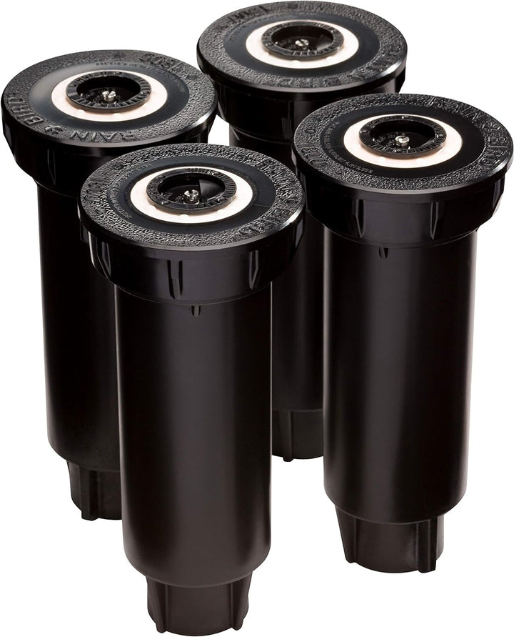 Rain Bird 1803DSH4PK Professioneller Dual-Sprüh-Pop-Up-Sprinkler, 180° Halbkreismuster, 2,4 m - 4,1