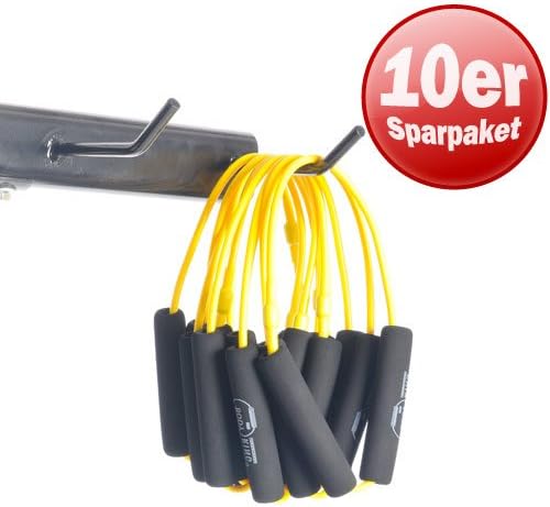 10er Sparpaket Dittmann Body Toner Widerstandsbänder & Expander Fitness Training