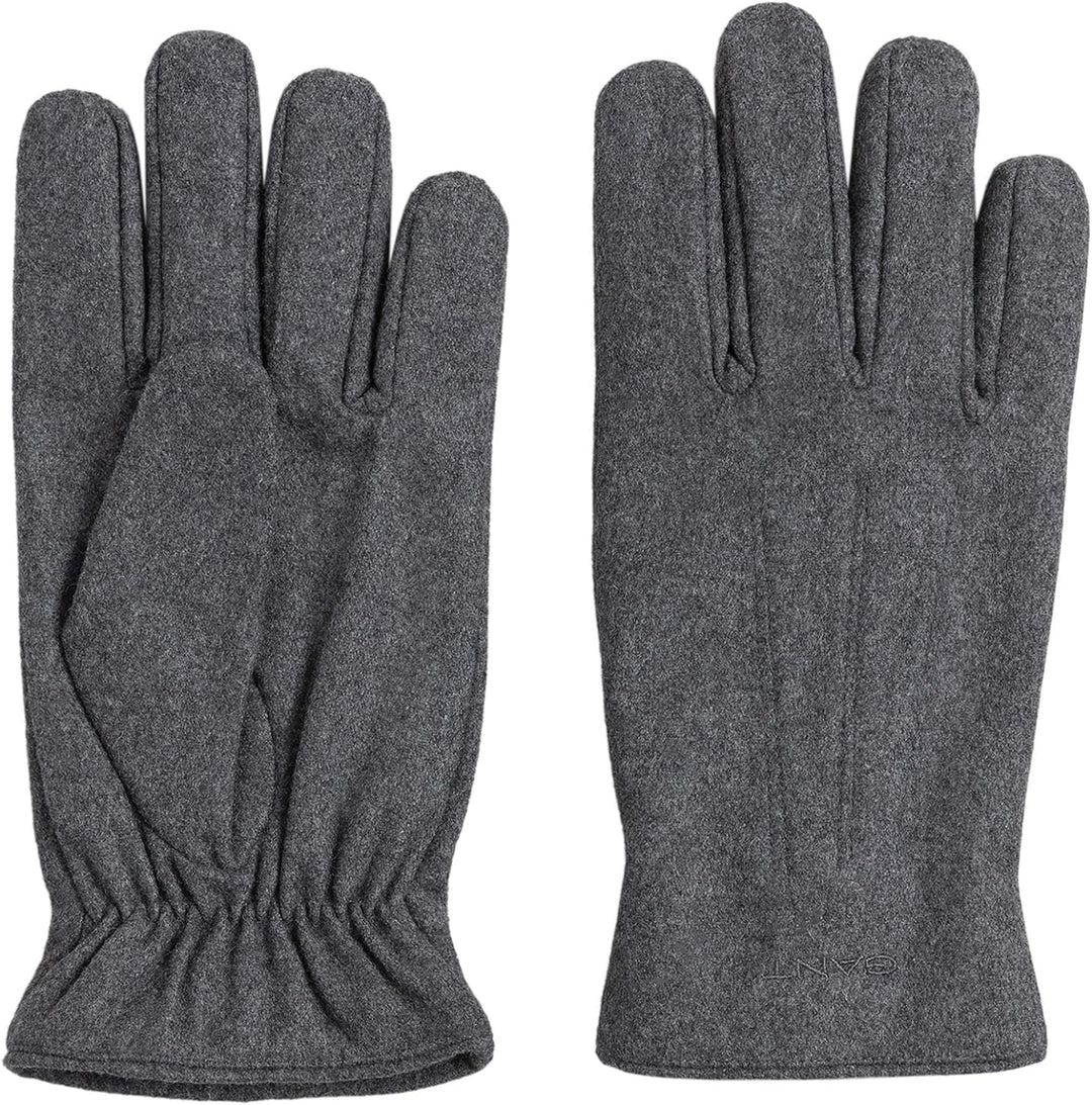 Gant MELTON GLOVES, grau(stonemelange (275)), Gr. L