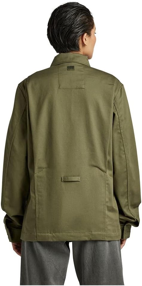 G-STAR RAW Herren Worker Overshirts XS Grün (Shadow Olive D21445-c900-b230), XS Grün (Shadow Olive D