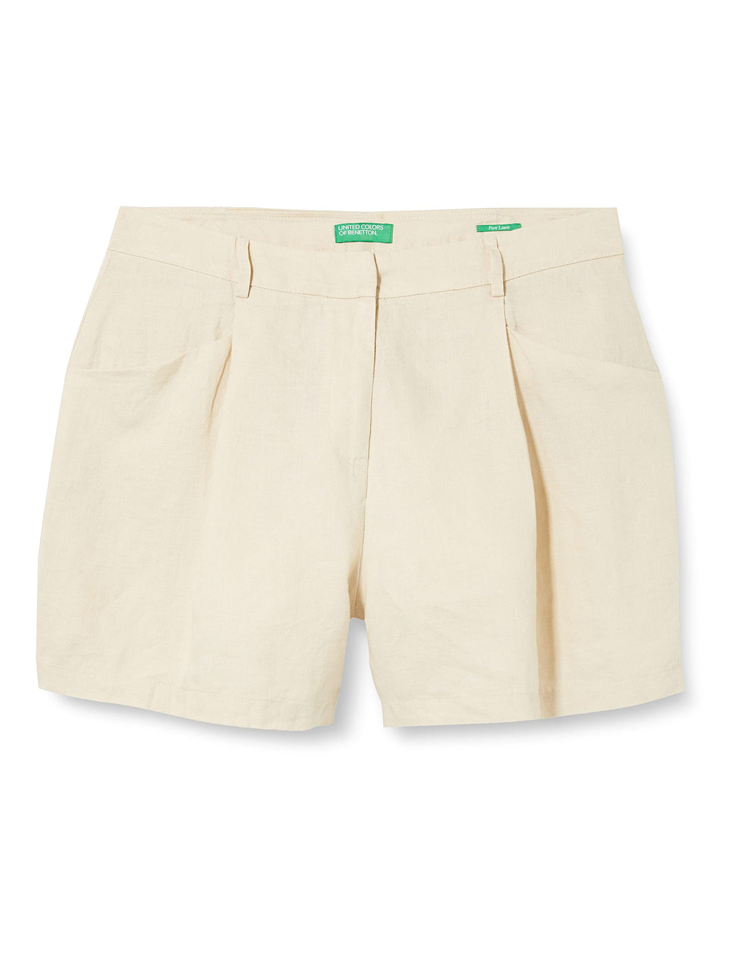 United Colors of Benetton Damen Shorts 38 Hellbeige 152, 38 Hellbeige 152