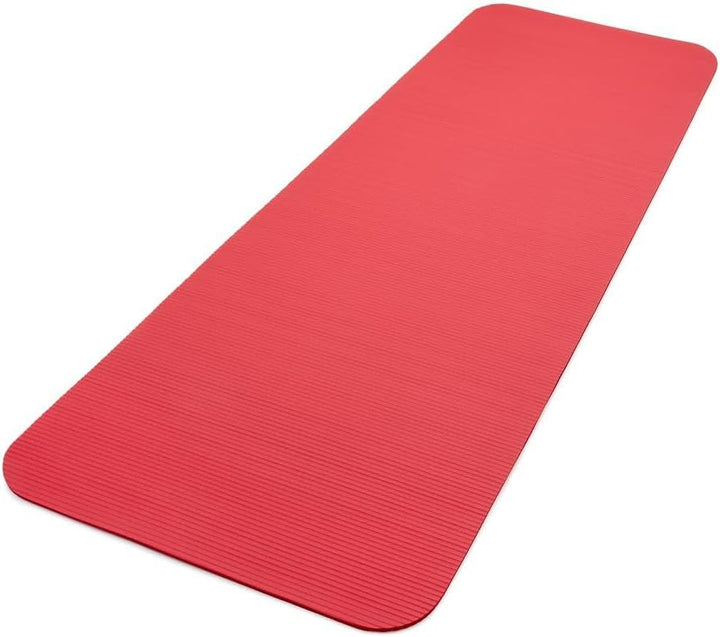 Reebok Trainingsmatte - Rutschfeste Gymnastikmatte aus natürlichem Gummi in 7mm, 10mm, 15mm und vers