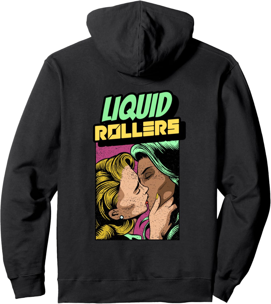 Liquid Drum And Bass Junglist EDM Drum N Bass Kiss Pullover Hoodie