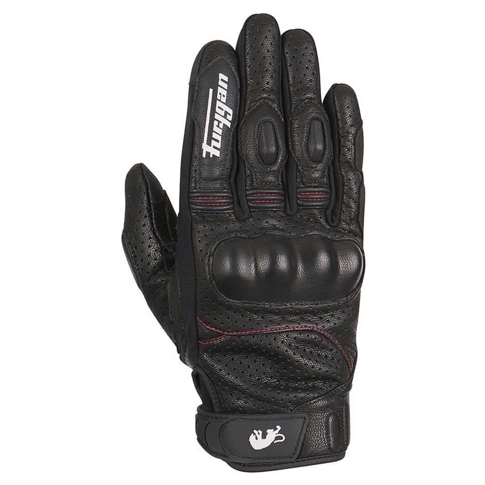 Furygan Men's Td21 Vented MOTORRADHANDSCHUHE XXL Schwarz, XXL Schwarz