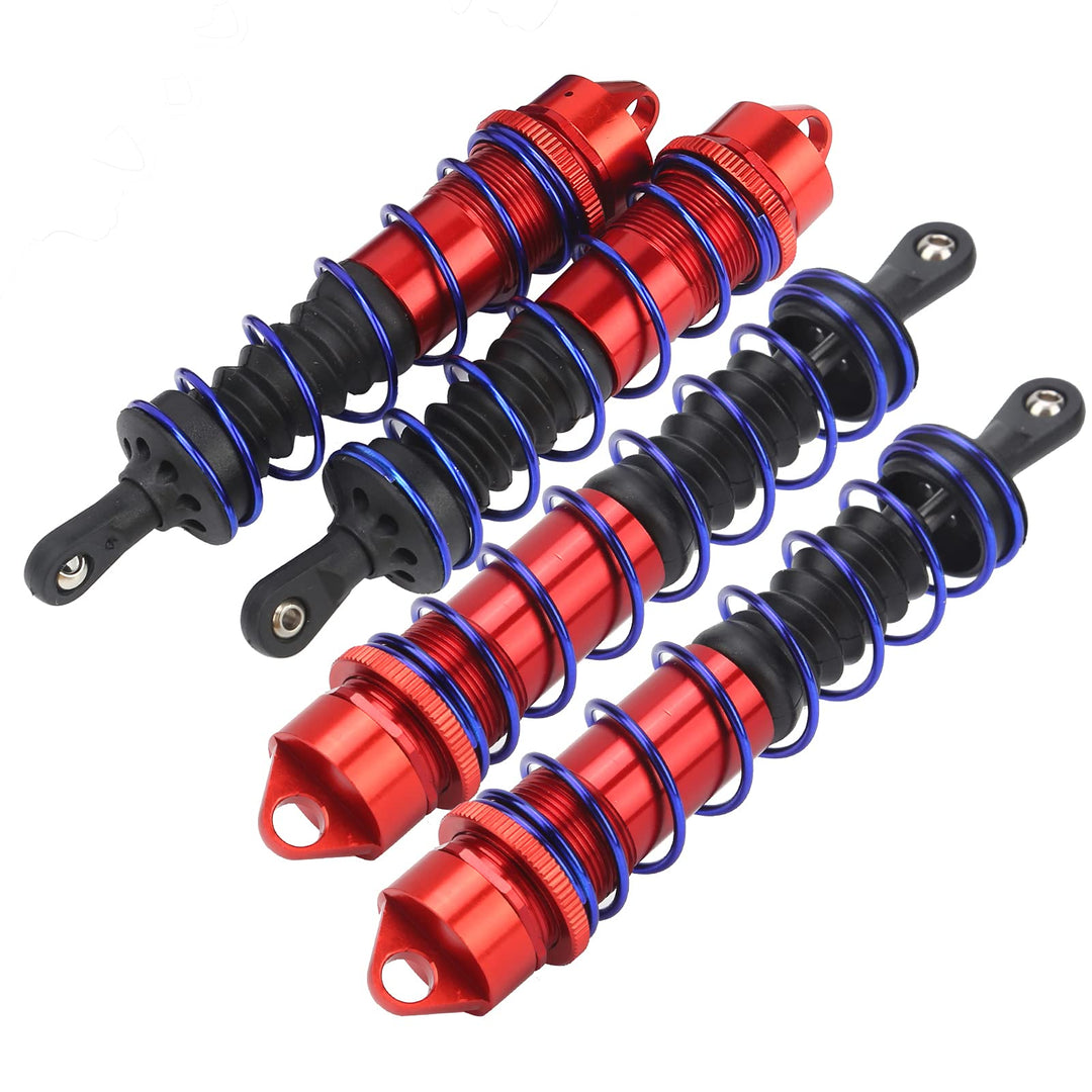 Stossdämpfer Vorne Hinten, Aluminium 120mm Vorne 140mm Hinten Metall Stossdämpfer Dämpfer Set Kompat