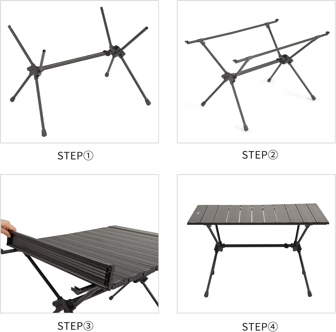 Naturehike Campingtisch Klapptisch aus Aluminium Ultraleicht Camping Tisch Klein Tragbar Campingtisc