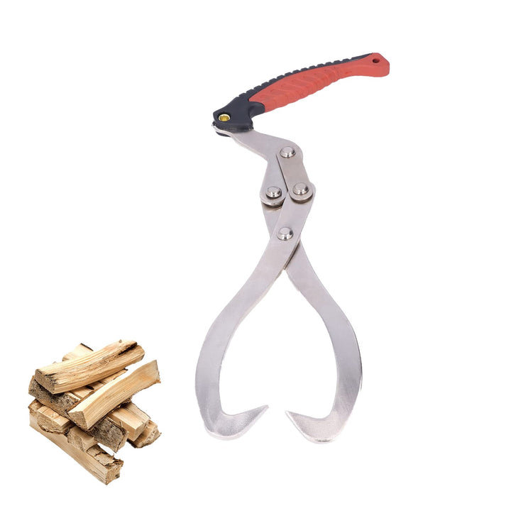 Natudeco Log Zange Hakenklaue Eisen Log Hebegreifer Haken Holz Rücke Zange Logging Greifer Holzklaue