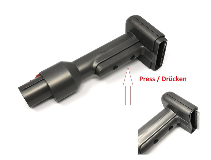 Haustierpflege-Set Tierhaarbürste Tierhaar Kamm mit Verlängerungsschlauch, Pet Groom Tool kompatibel