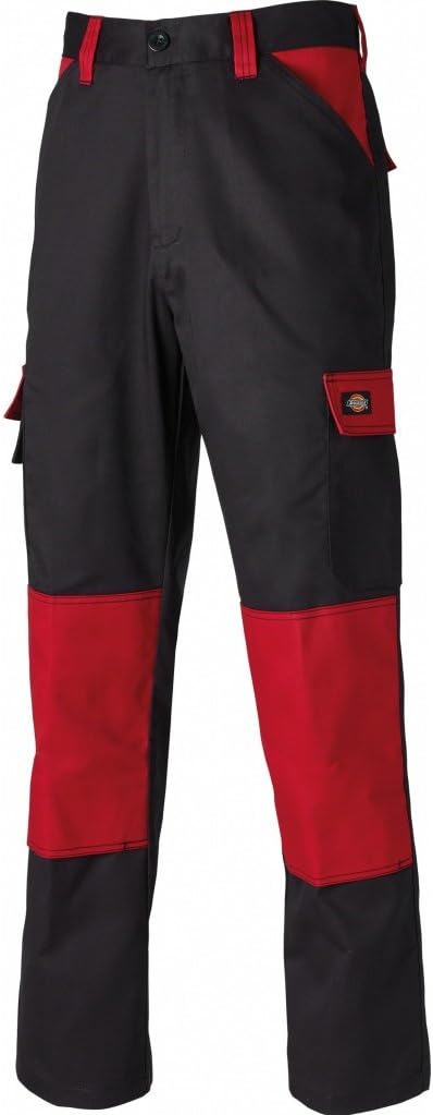 Everyday Trouser, Schwarz/Rot, 25, Schwarz/Rot