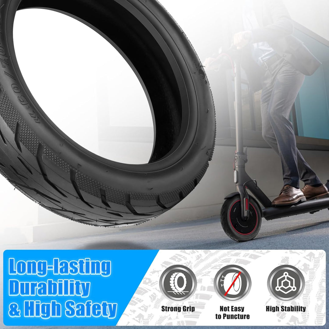 60/70-7.0 Reifen Tubeless für Xiaomi 4 Pro (1. Gen) E-Scooter, Verschleissfest & Gewichtsreduzierung